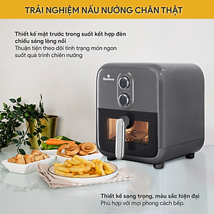 Nồi Chiên Không Dầu BlueStone AFB-5858 7 Lít 1800W - Hàng Chính Hãng