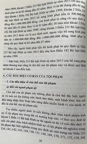 Bình luận Bộ luật hình sự năm 2015- Phần thứ hai Các tội phạm (Chương XIX- Các tội phạm về môi trường)
