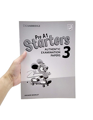 Pre A1 Starters 3 Answer Booklet: Authentic Examination Papers