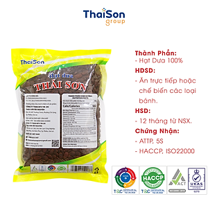 Hạt Dưa Sạch Thái Sơn Rang Củi Vị Muối, Bơ Bì Nâu & Vàng