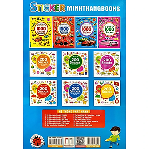 Sách Bách Khoa Toàn Thư Về Các Loại Ô Tô - 1000 Miếng Dán Hình Thông Minh - Siêu Xe