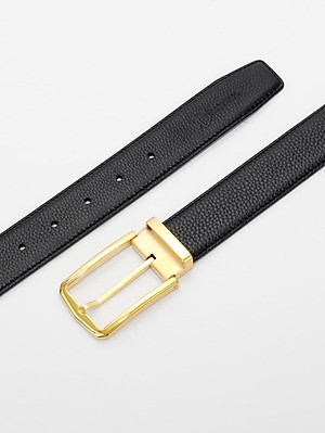 Thắt lưng nam da bò cao cấp  AT Leather PT11 - Tặng lục giác