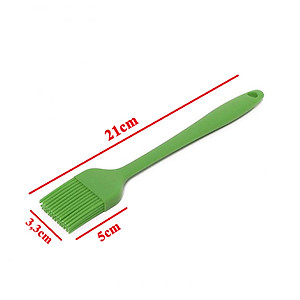 Chổi silicon đúc quét dầu, bơ, kem trang trí bánh 21cm