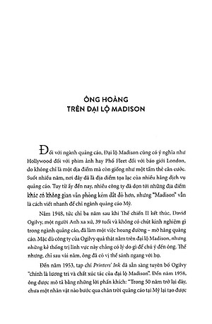 Sách David Ogilvy - Triều Đại Của Một Ông Hoàng Quảng Cáo