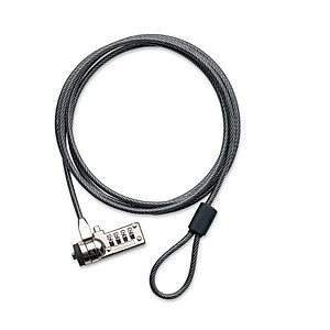 Khóa Laptop TARGUS DEFCON Resettable T-Lock Combo Cable Lock Polybag - PA410BX - Hàng Chính Hãng