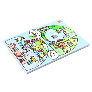 Tập Học Sinh Cô Tiên Xanh - Miền Nam - 4 Ô Ly - 96 Trang 100gsm - The Sun - Thị Trấn Mèo