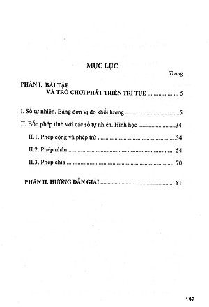 Bài Tập Và Trò Chơi Phát Triển Trí Tuệ Toán 3 (Biên Soạn Theo Chương Trình Giáo Dục Phổ Thông Mới)