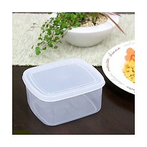 Hộp nhựa cao cấp bảo quản thực phẩm hình chữ nhật 830ml - Hàng nội địa Nhật