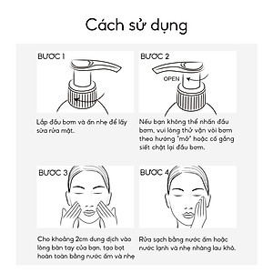 Sữa rửa mặt PERFECT DIARY axit amin tạo bọt dịu nhẹ cho da nhạy cảm 200ml