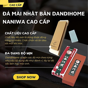 Đá mài dao Nhật Bản Naniwa 2 mặt độ mịn 1000/3000gr
