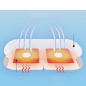 Hộp 12 miếng mặt nạ xông hơi thư giãn mắt Kao MegRhythm Nhật Bản