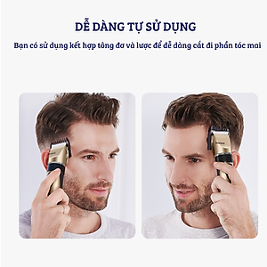 Tông Đơ Cắt Tóc Damas DH-6820 – Thiết Kế Đa Năng Chống Nước Tuyệt Đối Nhỏ Gọn, An Toàn –  Tặng Kèm Bộ Đồ Chuyên Dụng Chuẩn Salon – Hàng Chính Hãng