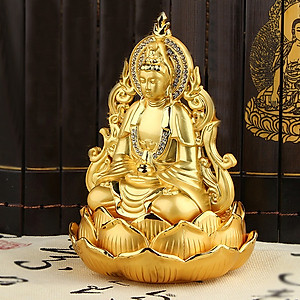 Tượng Phật Bà trang trí trong xe ô tô