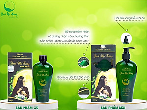 Dầu gội thảo dược Thanh Mộc Hương không Silicon