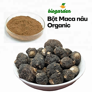 Bột Maca đen hữu cơ 100gr - Dragon Superfoods