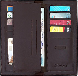 Ví Cầm Tay Unisex Da Bò Pháp BALZIO UWCOW H02-BR