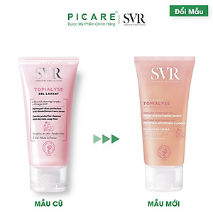 Sữa Rửa Mặt Làm Sạch Và Dưỡng Ẩm, Dành Cho Da Khô, Nhạy Cảm SVR Topialyse Gel Lavant 55ml