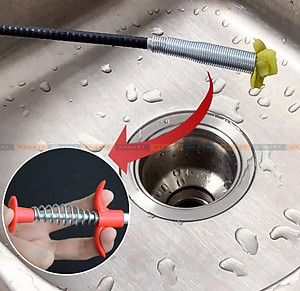 Dụng Cụ Gắp Rác Bồn Chậu 160 Cm Cây Gắp Rác Thông Tắc Bồn Chậu Nhà Vệ Sinh Tiện Lợi