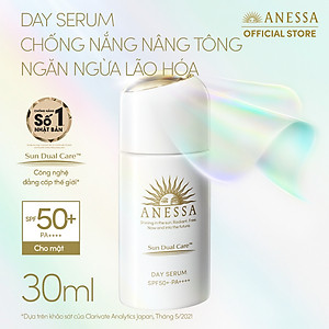Serum chống nắng dưỡng da nâng tông Anessa Day Serum SPF50+ PA++++ 30ml