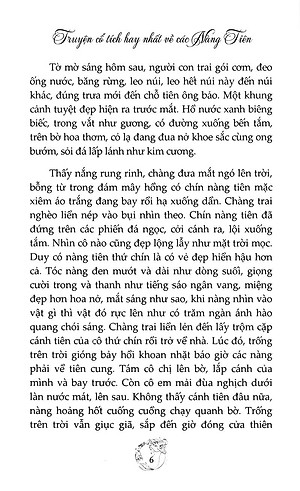 Truyện Cổ Tích Hay Nhất Về Các Nàng Tiên