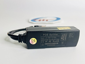 bộ chuyển nguồn poe 48v-12v dùng cho camera, Hàng Chính Hãng.