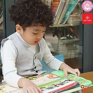 Sách Âm Thanh Phiên Bản Đặc Biệt với 30 Nút Bấm - Thế Giới Động Vật và Bé Học Nói - Đinh Tị Books