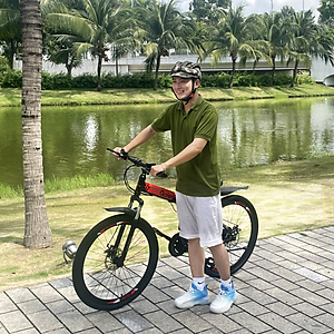 Xe Đạp Thể Thao Địa Hình Gấp Gọn Ngoài Trời  Vành 26 Inch