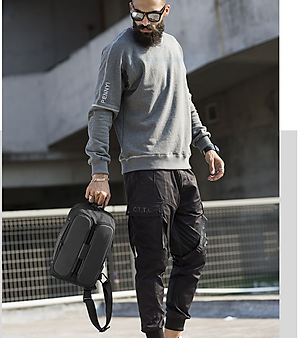 Túi đeo chéo đeo ngực nam cao cấp phong cách châu âu