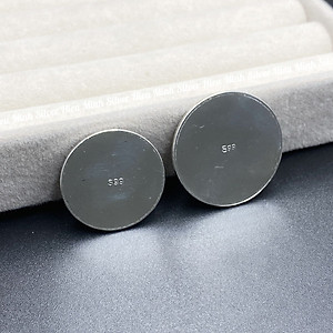 Đồng Xu Đánh Cảm Cạo Gió Trơn Bạc Ta Nguyên Chất S99 Đường Kính 2.6cm Chính Hãng Bạc Hiểu Minh XDG34