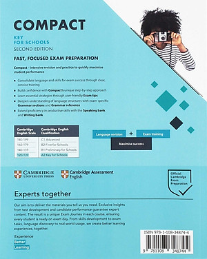 Compact Key For Schools Student's Book Without Answers With Online Practice - 2nd Edition