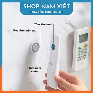 Miếng Dán Nam Châm Tròn Treo Remote Dán Tường