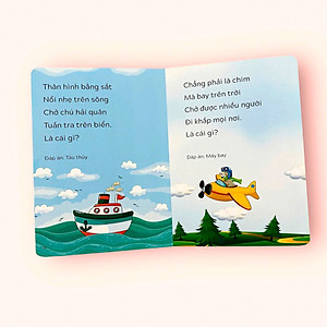 Sách Câu Đố Tư Duy Cho Trẻ Tập Nói - Tập Đọc