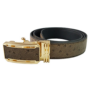 Thắt Lưng Nam BIGGBEN Đầu Tăng Đơ Da Bò Thật TLB56