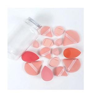 Lọ 14 Mút Trang Điểm Kem Nền, Má Hồng, ... - Hộp 14 Mút Trang Điểm Chuyên Nghiệp