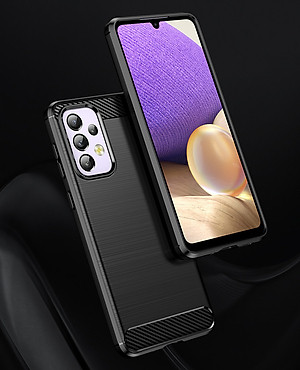 Ốp lưng chống sốc Vân Sợi Carbon cho Samsung Galaxy A23 - Hàng nhập khẩu