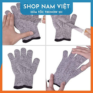 Găng Tay Bảo Hộ HPPE Chống Cắt Chống Rách Thoáng Khí