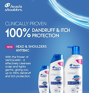Dầu Gội HEAD & SHOULDERS Chai 625ml