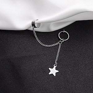 Bông tai nữ hai chỗ đeo độc đáo