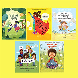 Sách Bộ 5 Cuốn "Công Dân Nhí Văn Minh": Tớ Bình Tĩnh Ngay Thôi + Tớ Làm Nên Khác Biệt + Siêu Năng Lực Của Tớ + Tớ Giữ Niềm Hy Vọng + Công Chúa Không-Hoàn-Hảo Và Chú Rồng Không-Khủng-Khiếp