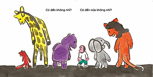 Truyện Ehon bé 1-2-3 tuổi - Tàu Điện Có Đến Không Nhỉ?