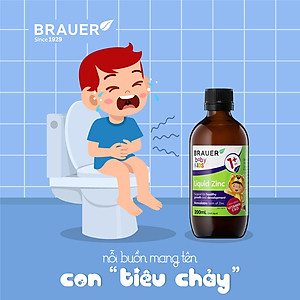 Kẽm giảm biếng ăn cho trẻ 1 - 13 tuổi Brauer Zinc Úc hỗ trợ trẻ ăn ngon, hấp thụ tốt, ngủ ngon, tăng sức đề kháng, phát triển tốt - OZ Slim Store