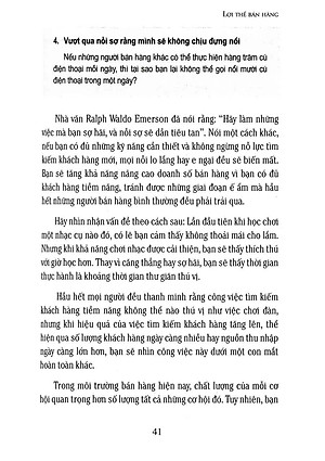 Sách Lợi Thế Bán Hàng (Tái Bản)