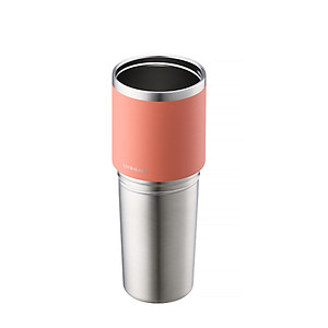 Bình giữ nhiệt Slo 2in1 with tumbler LocknLock LHC4332 (Bình giữ nhiệt và cốc nhựa) 600ml