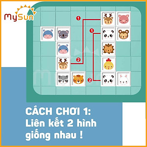 Đồ trò chơi trí tuệ thông minh trẻ em Lianliankan cho bé 3 4 5 6 tuổi giúp phát triển tư duy