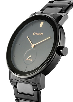 Đồng Hồ Nam Citizen Dây Thép Không Gỉ BE9187-53E - Mặt Đen