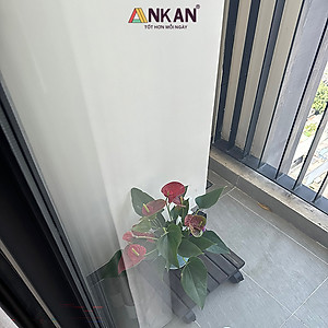 Kệ Để Chậu Cây Có Bánh Xe Cỡ Lớn 35cm Màu Xám Đen Dùng Để Để Chậu Cây - Chậu Hoa Thuận Tiện Di Chuyển