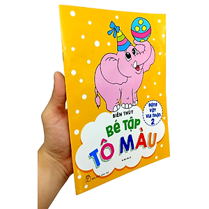 Sách Bé tập tô màu