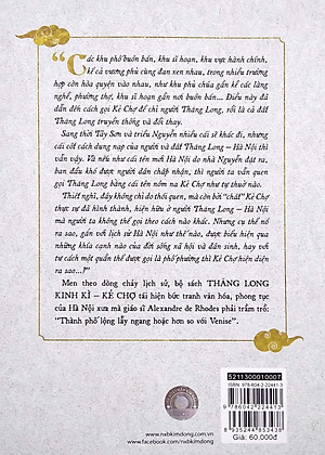 Sách Thăng Long Kinh Kì - Kẻ Chợ - Thời Lê Trịnh