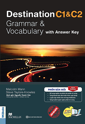 Sách - Combo Sách Destination - Grammar And Vocabulary with Answer Key - B1 + B2 + C1 And C2 (Bộ 3 Cuốn)