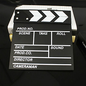 Bảng clapper board quay phim - Loại nhỏ